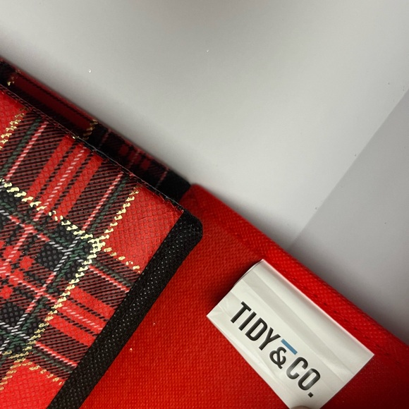 Tidy & Co. ⚜️♥️⚜️ Multi Purpose Collapsible Storage Bob Red - Picture 12 of 17